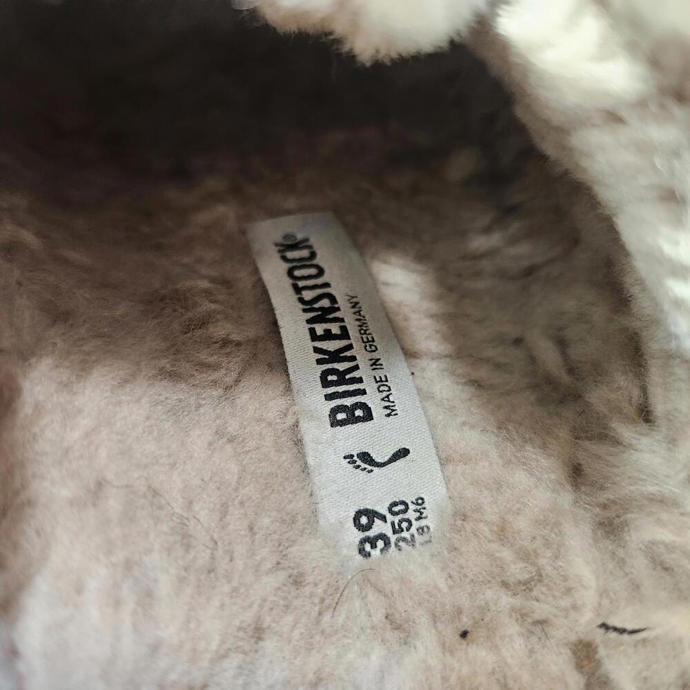 NEW Birkenstock Boston Big Buckle Shearling Clog Size 8 - Picture 5 of 6